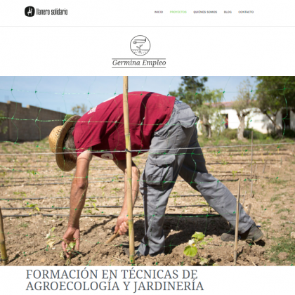 PROYECTO GERMINA EMPLEO, ASOCIACIÓN LLANERO SOLIDARIO, ALBACETE (ESPAÑA)